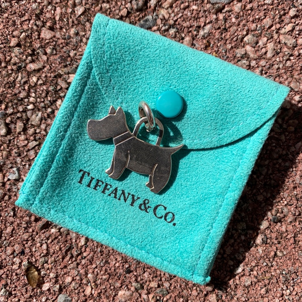 Tiffany & Co Sterling Silver Dog Charm